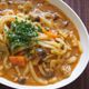 残りカレーと残り味噌汁で美味しいカレーうどん。