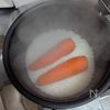 【炊きにんじんのバターソテー】甘さに衝撃!塩だけでも美味の工程2