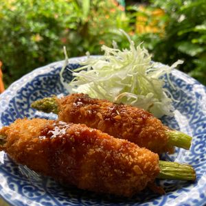 Ibu Rikuの作ってみた!投稿(佐賀県産アスパラガス使用♡『アスパラスティックとんかつ』)