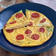 本場イタリアの味♪スパゲッティ入りフリッタータ