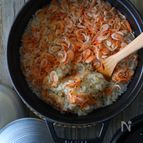 ストウブ炊飯で♪【桜海老の炊き込みご飯】