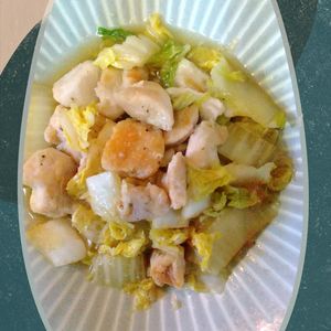 チョロリスの作ってみた!投稿(【鶏むね白菜のみぞれ煮】ほっこり和食♡白菜・大根消費！)