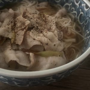 mocoの作ってみた!投稿(【旨だし豚ネギ塩にゅうめん】ごま油香る♬︎くたくたネギ♡)