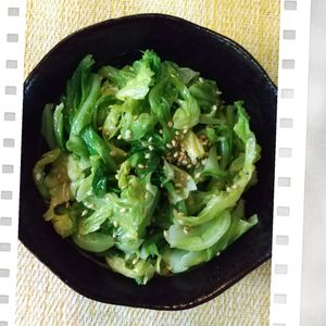 チョロリスの作ってみた!投稿(【塩だれキャベツ】大量消費に☆簡単おつまみ！)