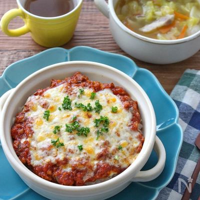 【ミートドリア】野菜も摂れて子ども受けバッチリ！