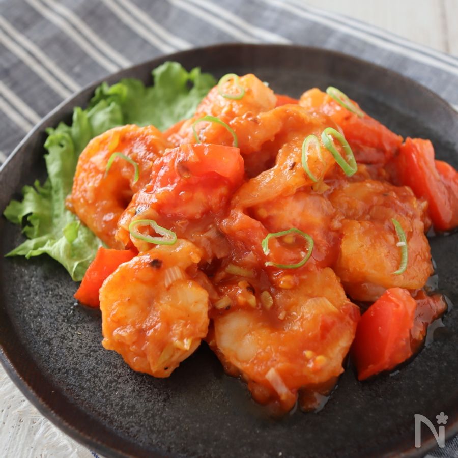 エビとトマトのチリソース by hoppe レシピサイト Nadia ナディア プロの料理家のおいしいレシピ