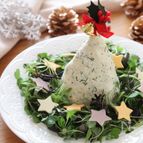 ツリーにしてみました♡生おからとディルのヘルシーポテサラ
