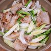 行列の中華屋さんの🍚スタミナ爆発☆🤩☆ニラとねぎの回鍋肉の工程4