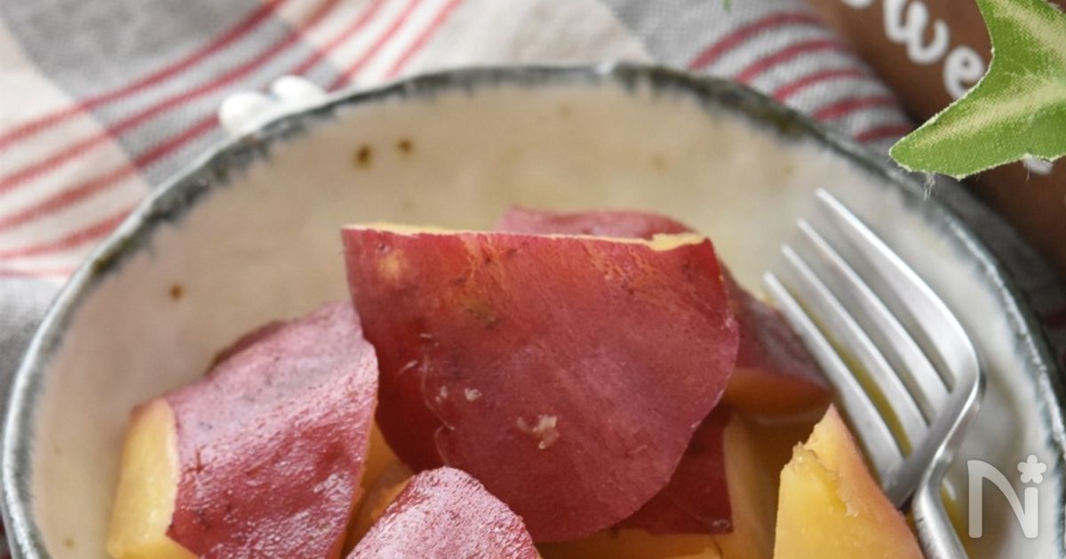 さつま芋のハニーバター醤油煮【作り置き】