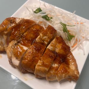 めめの作ってみた!投稿(ワンパン10分！【鶏むね肉の甘辛ペッパーチキンステーキ】)