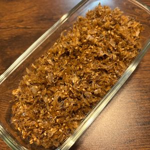 なつの作ってみた!投稿(出汁がらで作る♪鰹節のふりかけ)