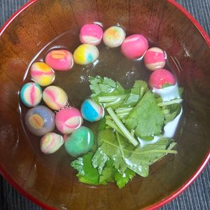 ゆっこの作ってみた!投稿(3分で本格的 基本のお吸い物 【とろろ昆布とお麩】)