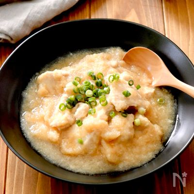 レンジで簡単!ヘルシー鶏むね肉のみぞれ煮