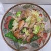 ななももママの作ってみた!投稿(行列の定食屋さんの♪鶏と夏野菜の濃厚味噌しょうが焼き定食🤩)