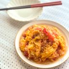 ふわとろ♡トマトの卵炒め