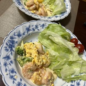 Hikeyの作ってみた!投稿(【ブロッコリーと卵入りエビマヨ】#たっぷり食べたい#かさまし)