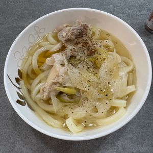tanu🌿の作ってみた!投稿(ゴマ油香る♡『鶏ネギうま塩うどん』)