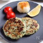 材料3つでモチモチ食感【にらバーグ】