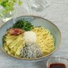 なすとじゃこの冷製和風おろしまぜそば