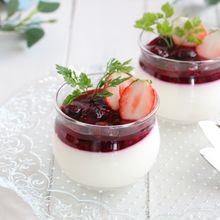 ミックスベリーと濃厚レアチーズケーキ