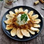レンチンでしっとりおいしい鶏むね肉のネギ油ソース 

 
 
