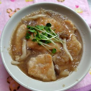 コスモスの作ってみた!投稿(【鶏むね肉ときのこのおろし煮】しっとり柔らか♡ヘルシーおかず)