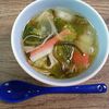 M＊Pの作ってみた!投稿(《5分スープ》白菜とカニカマの塩昆布スープ♪朝食にも♪)