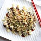 ふわふわ卵のキャベツ焼き（お好み焼き風）