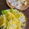 お腹に優しいあったか鍋 えのき鶏団子のみぞれ鍋の工程1