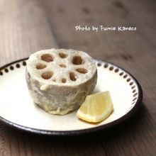 れんこんのエスニック風フリット
