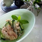 【レンチンしっとりささみ】鶏ささみときゅうりのマヨマスタード