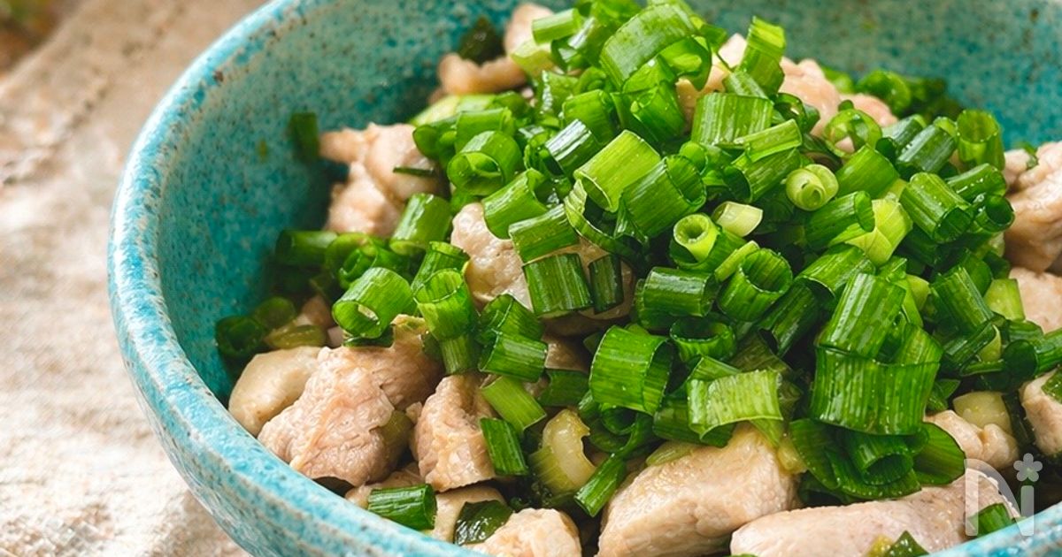 九州名物・酢モツ風！鶏モモ肉ポン酢炒め