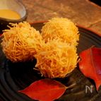 ライスポテトサラダの応用編！いがぐり風ライスポテトコロッケ