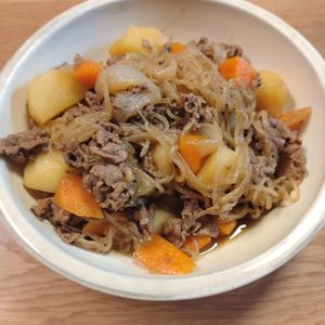 なべ円の作ってみた!投稿(家庭料理の定番！牛肉じゃが【作り置き】)