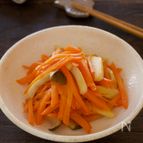 人参とエリンギのバターきんぴら