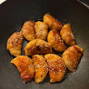 755734の作ってみた!投稿(ごはんが進む味付け!ジューシーな『新玉ねぎの甘辛肉巻き』)