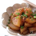 煮込み時間5分でしみしみ！大根の甘辛かつお節煮