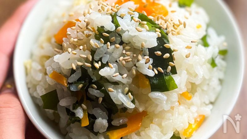 懐かしい給食のわかめごはん | レシピサイトNadia