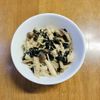 ぴんくツバメの作ってみた!投稿(レンジで簡単副菜♪きのこ海苔ポン和え)