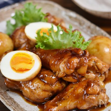 動画あり 手羽元と卵のこってり黒酢煮 作り置き By 鈴木美鈴 レシピサイト Nadia ナディア プロの料理家のおいしいレシピ