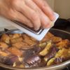 なすと厚揚げの焼き浸しの工程2