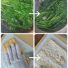 甘辛てりてり!【ほうれん草チーズの豚肉巻き照り焼き】の下準備