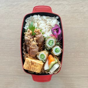 みーたんの作ってみた!投稿(バリ旨♡甘辛生姜だれ《えのきの豚バラ巻き》)