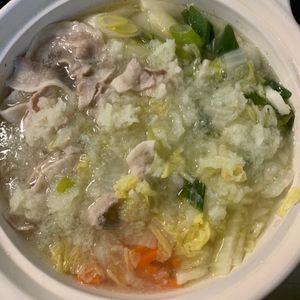 855341の作ってみた!投稿(【お野菜たっぷり☆みぞれ豚しゃぶ鍋】簡単ヘルシーごまポンだれ)