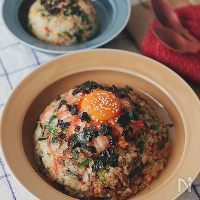 野菜もりもり！ビビンバチャーハン