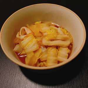 りんの作ってみた!投稿(白菜とちくわの煮浸し【作り置き】)