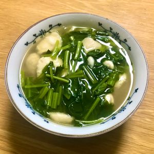 Nao★彡の作ってみた!投稿(１杯でポカポカ♡【鶏と小松菜のあんかけうどん】)