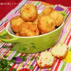 おからと彩り野菜のポテトボール