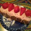 lalilulelonの作ってみた!投稿(材料3つ！鬼ラクないちごチョコパウンドケーキ【ひな祭り】)
