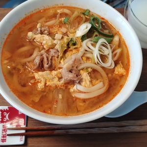 ゆの作ってみた!投稿(簡単旨すぎ♡我が家流『辛麺』〆が最強に美味しい！！)